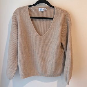 Beige Sweater NWOT